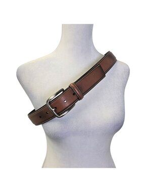 Roundtree & Yorke Full Grain Cowhide Leather Belt Size 36/90
